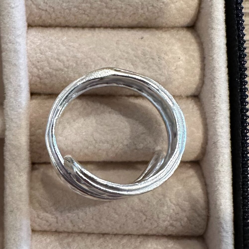 Silver Wrap Ring - Picture 2 of 2